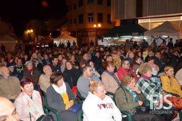 Actuación del humorista Maestro Florido (Foto Francisco Javier Santana)